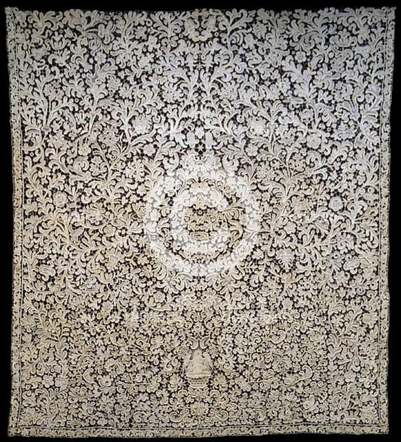 Bedcover or Hanging, Italy, 1701/25. Creator: Unknown.