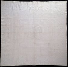 Bedcover (Marseilles Quilt), United States, 1822. Creator: Unknown