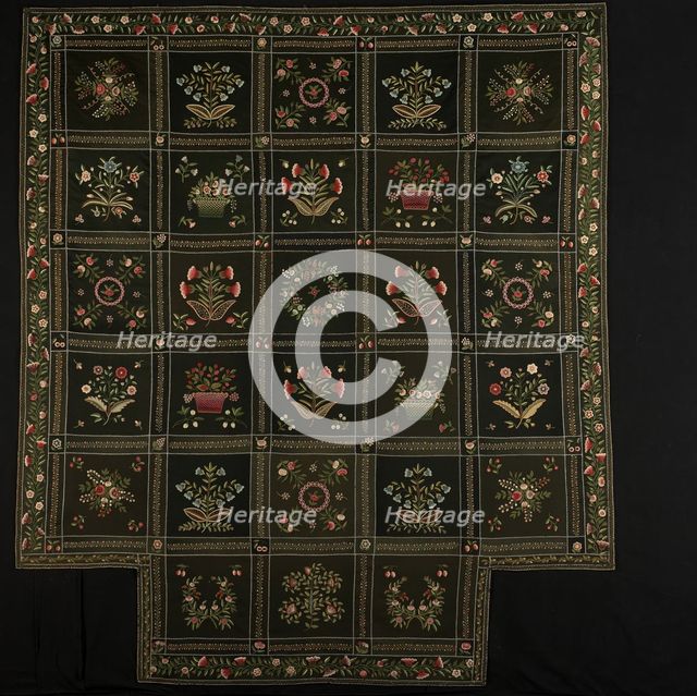 Bedcover, Massachusetts, c. 1849. Creator: Rebecca C. Hayward.