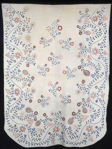 Bedcover, New York, 1775/1800. Creator: Unknown