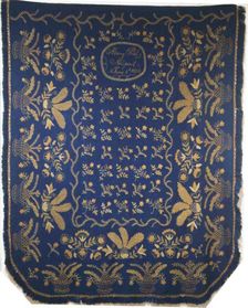 Bedcover, New York, 1824. Creator: Mercy Post