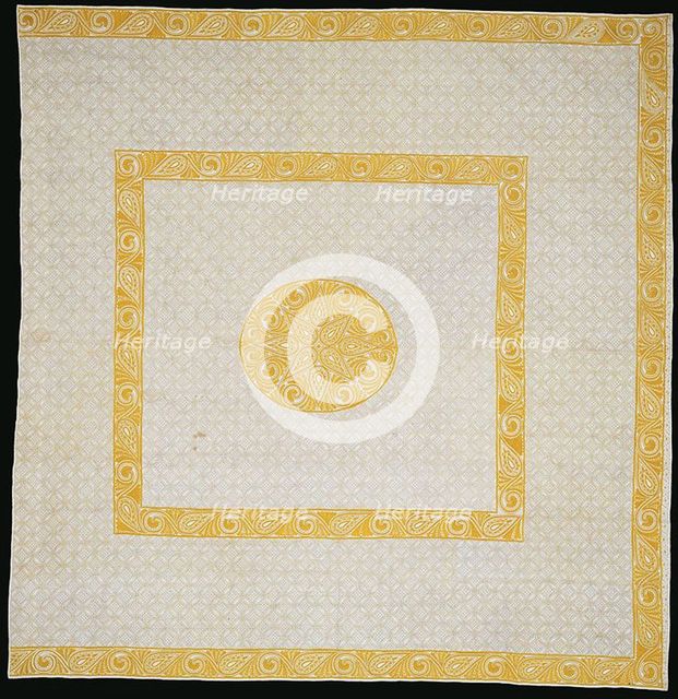 Bedcover, Shropshire, late 17th/early 18th century. Creator: Jane Bolas Vaughan.