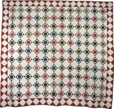 Bedcover (Star Pattern), United States, c. 1870/80. Creator: Unknown