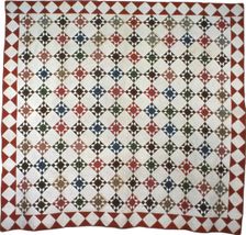 Bedcover (Star Pattern), United States, c. 1870/80. Creator: Unknown