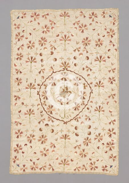 Bedcover, Portugal, 18th century. Creator: Unknown.