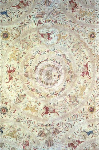 Bedcover, Portugal, Late 17th century. Creator: Unknown.