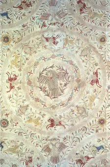 Bedcover, Portugal, Late 17th century. Creator: Unknown