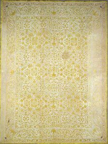 Bedcover, Portugal, Late 17th century. Creator: Unknown