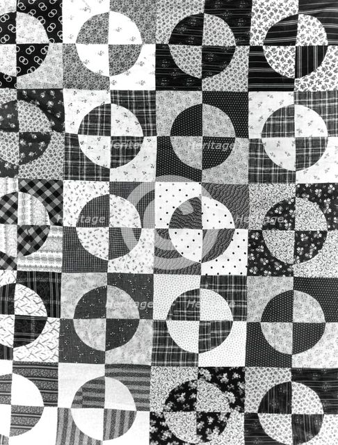 Bedcover (Unfinished Quilt Top), United States, 1825/50. Creator: Unknown.