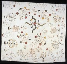Bedcover, United States, 1750/70. Creator: Unknown