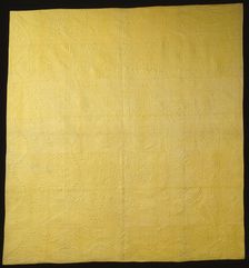 Bedcover, United States, 1778. Creator: Unknown