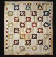 Bedcover, United States, 1839. Creator: Unknown