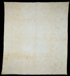 Bedcover, United States, 1830/1905. Creator: Sarah Stewart