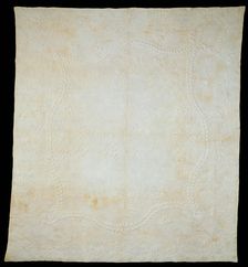 Bedcover, United States, 1830/1905. Creator: Sarah Stewart