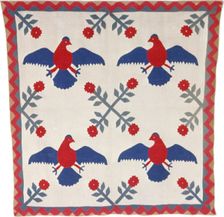 Bedcover, United States, 1850/1900. Creator: Unknown