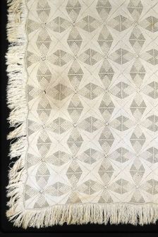 Bedcover, United States, 19th century. Creator: Unknown