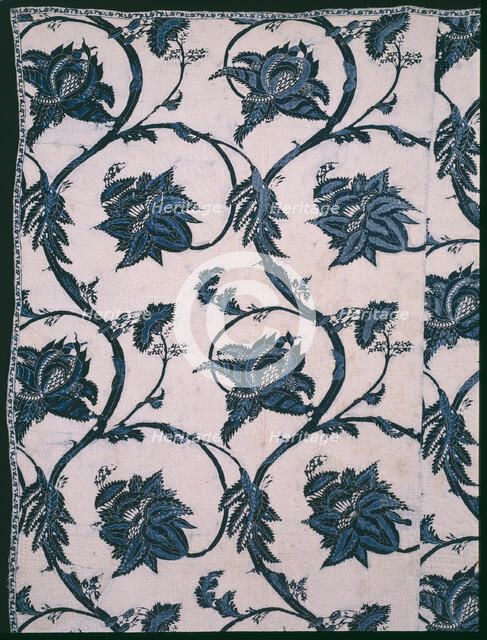 Bedcover, United States, c. 1790. Creator: Unknown.