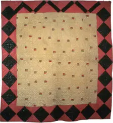 Bedcover, United States, c. 1812. Creators: Almeda Robinson, Lucinda Robinson