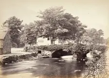 Beddgelert, The Bridge & Moel Hebog, No. 3 (518), Printed 1860 circa. Creator: Francis Bedford