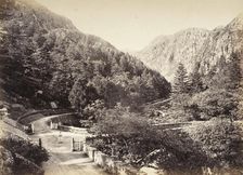 Beddgelert, Pass Of Aberglaslyn, From The Road (515), Printed 1860 circa. Creator: Francis Bedford
