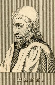 Bede (672-735), 1830. Creator: Unknown