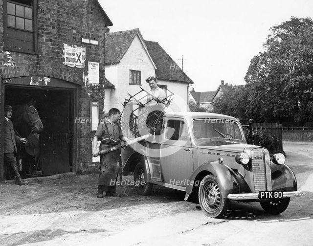 Bedford 6cwt utility wagon, 1938. Artist: Unknown