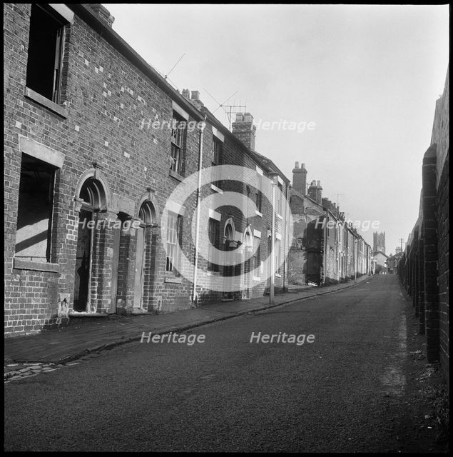 Bedford Street, Shelton, Stoke-on-Trent, 1965-1968. Creator: Eileen Deste.