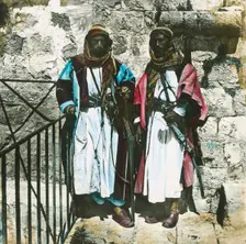 Bedouin Chiefs, Jericho c1910s. Creator: Unknown