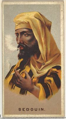 Bedouin, from World's Smokers series (N33) for Allen & Ginter Cigarettes, 1888. Creator: Allen & Ginter