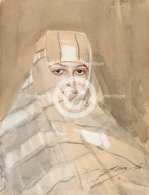 Bedouin Girl, 1886. Creator: Anders Leonard Zorn.