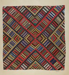Bedspread, 1935/1942. Creator: Esther Hansen
