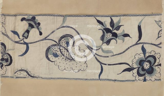 Bedspread, 1935/1942. Creator: Phyllis Dorr.