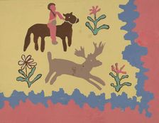 Bedspread, 1935/1942. Creator: Majel G. Claflin