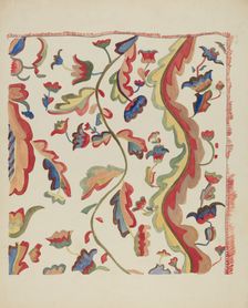 Bedspread, c. 1936. Creator: E. Boyd