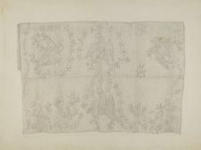 Bedspread, c. 1939. Creator: Bessie Forman