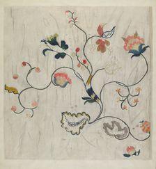 Bedspread (Detail), c. 1938. Creator: Mildred E Bent