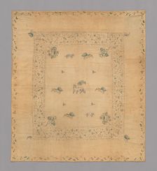 Bedspread, England, Queen Anne period, 1701/25. Creator: Unknown