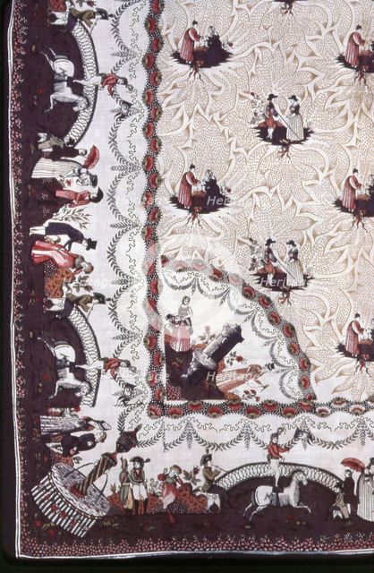 Bedspread, Portugal, 1800/25. Creator: Unknown.