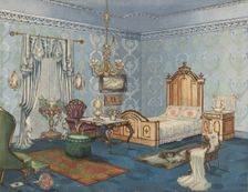 Bedroom, 1882, c. 1941. Creator: Perkins Harnly