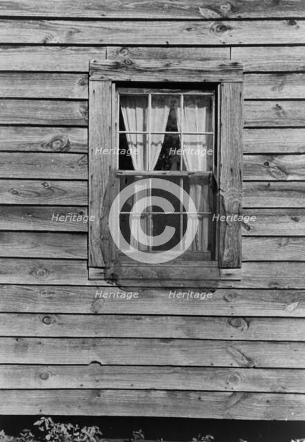 Bedroom window of Bud Fields' home, Hale County, Alabama, 1936. Creator: Walker Evans.