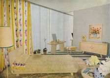 Bedroom Designed by Suzanne Guiguichon 1939. Creator: Unknown