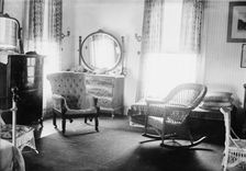 Bedroom, Hughes House, between c1915 and c1920. Creator: Bain News Service