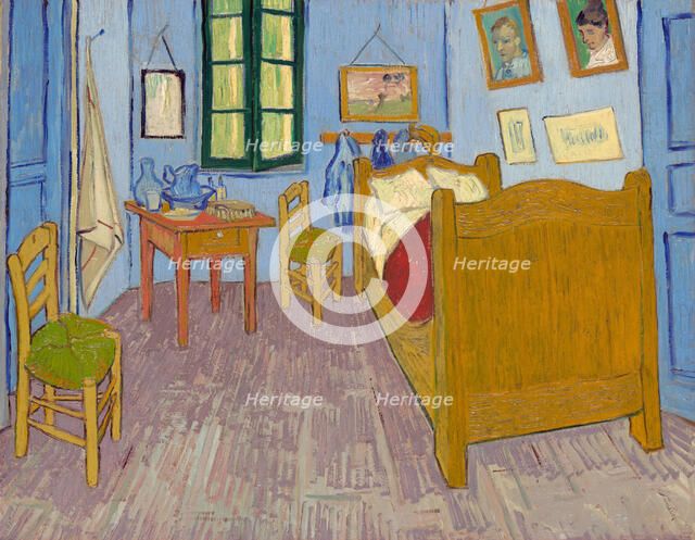 Bedroom in Arles, 1889-1890. Artist: Gogh, Vincent, van (1853-1890)