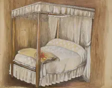Bedroom of House, 1936. Creator: Anna Aloisi