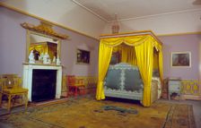 Bedroom, Royal Pavilion, Brighton, East Sussex, 1960s. Artist: Eric de Maré