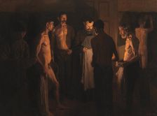 Bedtime at the Shelter, 1901. Creator: Jens Birkholm