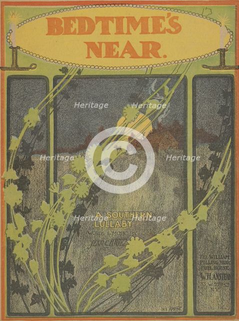 'Bedtime's near', 1900. Creator: R.S. Ament.