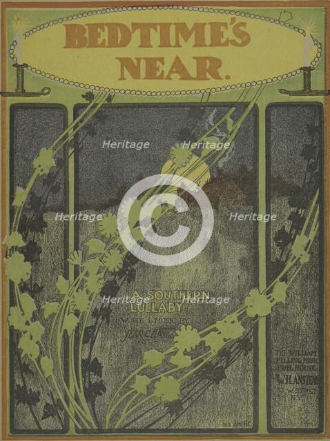 'Bedtime's near', 1900. Creator: R.S. Ament.
