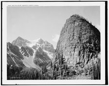 Bee Hive and Mt. Aberdeen, Alberta, Canada, c1902. Creator: Unknown