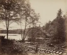 Beechwood Lake, c. 1895. Creator: William H Rau